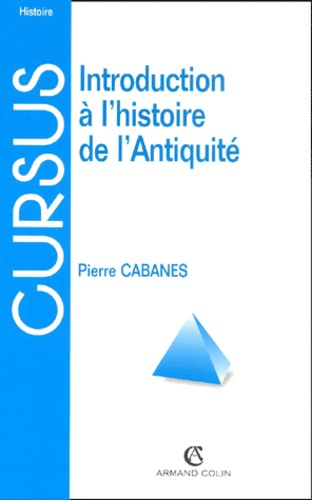 Emprunter INTRODUCTION A L'HISTOIRE DE L'ANTIQUITE livre