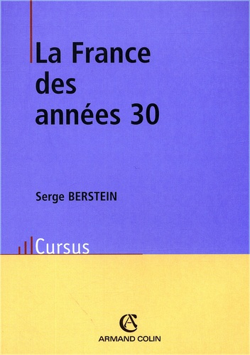 Emprunter LA FRANCE DES ANNEES 30 livre