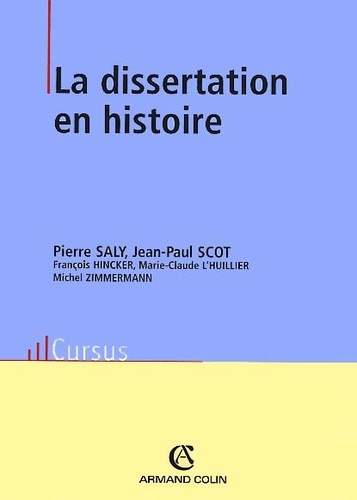 Emprunter LA DISSERTATION EN HISTOIRE livre