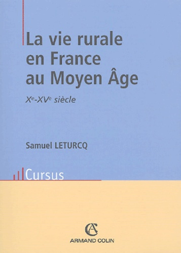 Emprunter LA VIE RURALE EN FRANCE AU MOYEN AGE livre