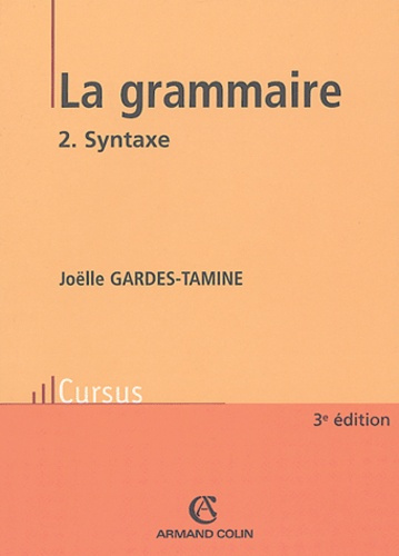 Emprunter LA GRAMMAIRE livre