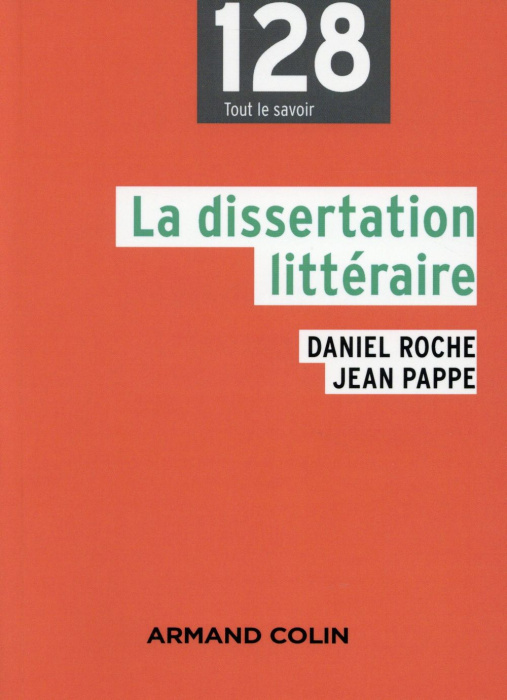Emprunter La dissertation littéraire livre