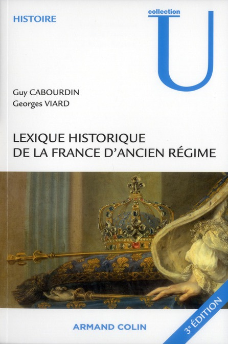 Emprunter Lexique historique de la France d'Ancien Régime. 3e édition livre