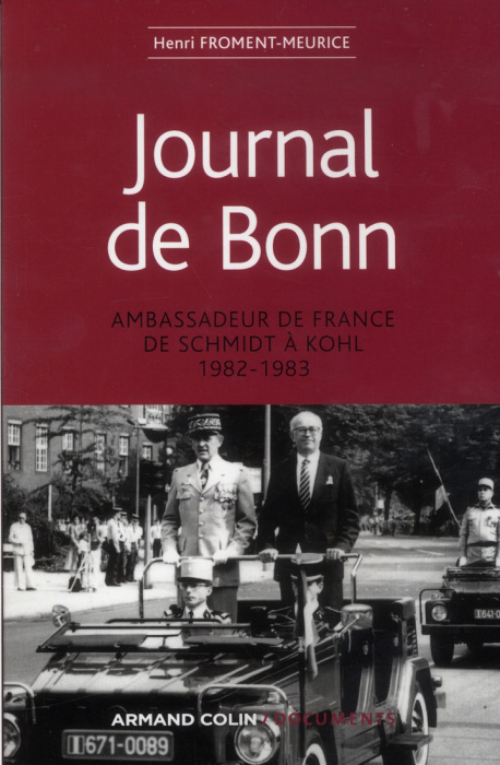 Emprunter Journal de Bonn. Ambassadeur de France de Schmidt à Kohl 1982-1983 livre
