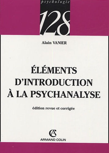 Emprunter ELEMENTS D'INTRODUCTION A LA PSYCHANALYSE livre