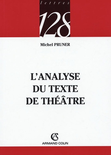 Emprunter L'ANALYSE DU TEXTE DE THEATRE livre