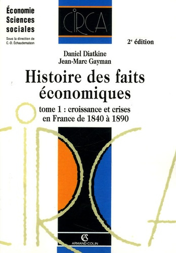 Emprunter HISTOIRE DES FAITS ECONOMIQUES livre