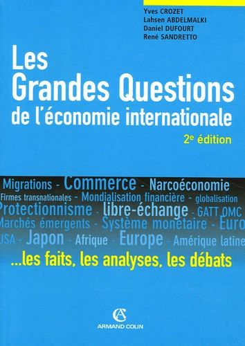 Emprunter LES GRANDES QUESTIONS DE L'ECONOMIE INTERNATIONALE livre
