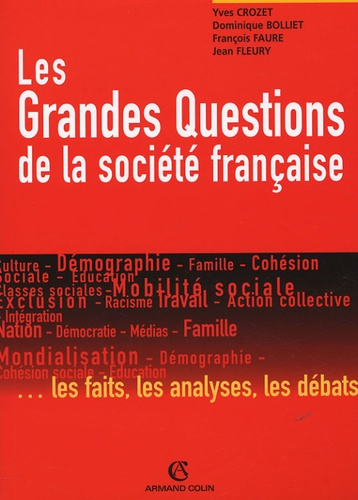 Emprunter Les Grandes Questions de la société française livre