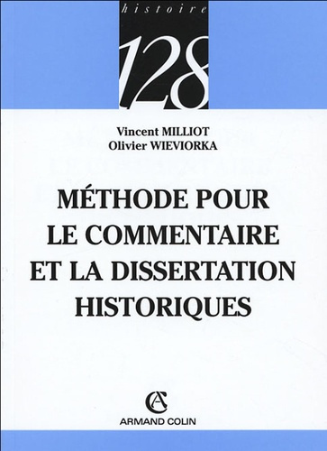 Emprunter METHODE POUR LE COMMENTAIRE ET LA DISSERTATION HISTORIQUES livre