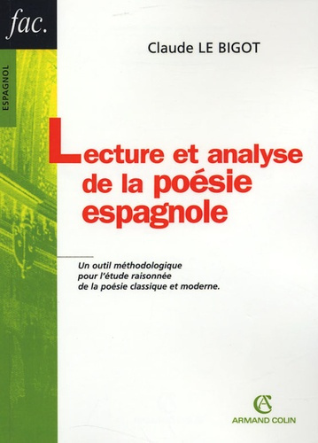 Emprunter LECTURE ET ANALYSE DE LA POESIE ESPAGNOLE livre
