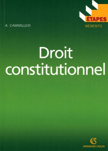Emprunter DROIT CONSTITUTIONNEL livre