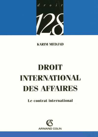 Emprunter DROIT INTERNATIONAL DES AFFAIRES livre