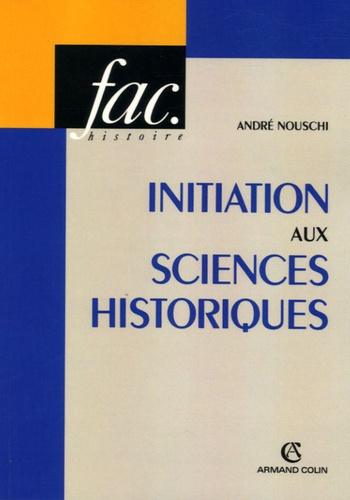 Emprunter INITIATION AUX SCIENCES HISTORIQUES livre