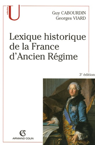 Emprunter LEXIQUE HISTORIQUE DE LA FRANCE D'ANCIEN REGIME livre
