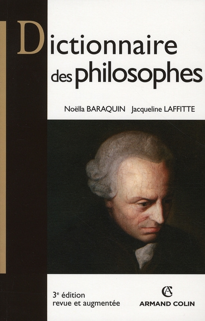 Emprunter Dictionnaire des philosophes. 3e édition revue et augmentée livre