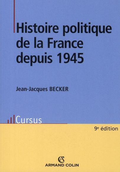 Emprunter HISTOIRE POLITIQUE DE LA FRANCE DEPUIS 1945 livre