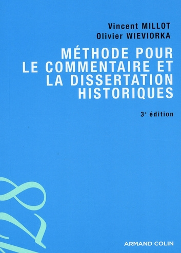 Emprunter METHODE POUR LE COMMENTAIRE ET LA DISSERTATION HISTORIQUES livre