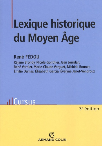 Emprunter LEXIQUE HISTORIQUE DU MOYEN AGE livre