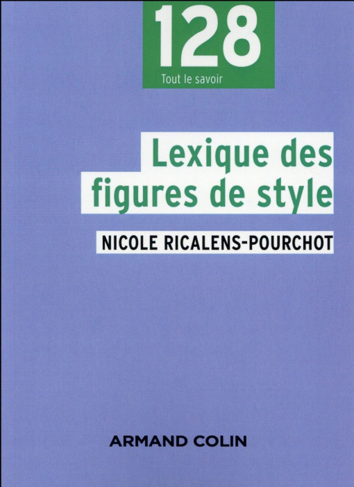 Emprunter Lexique des figures de style. 2e édition livre