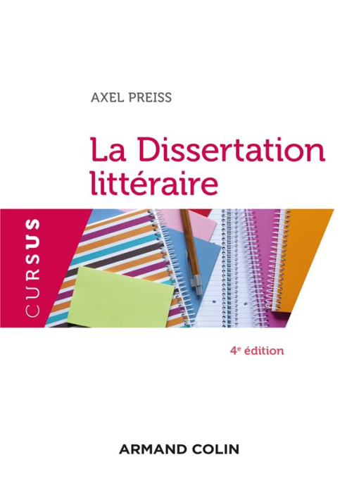 Emprunter La dissertation littéraire. 4e édition livre