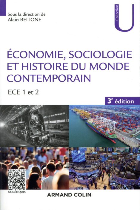 Emprunter Economie, Sociologie et Histoire du monde contemporain. ECE 1 et 2, 3e édition livre