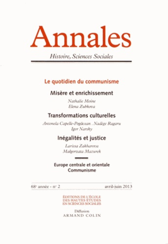 Emprunter Annales Histoire, Sciences Sociales/2201/Le quotidien du communisme livre