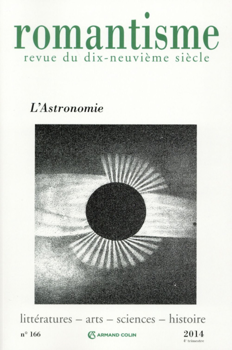Emprunter Romantisme N° 166, 4e trimestre 2014 : L'astronomie livre