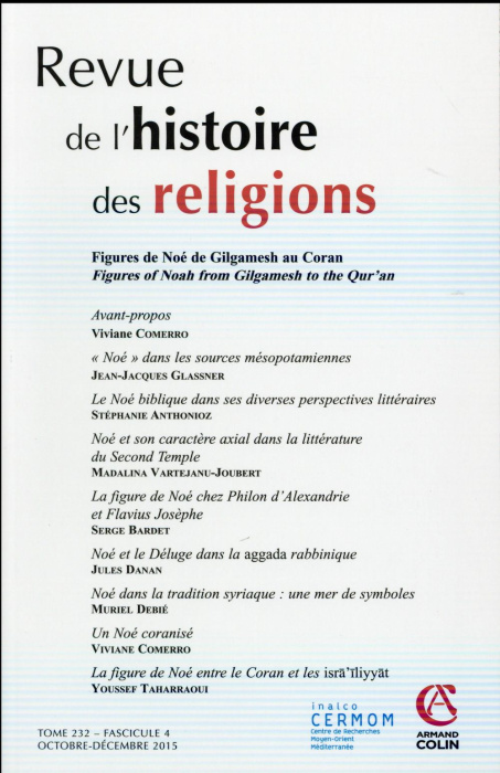 Emprunter Revue de l'histoire des religions Tome 232 N° 4, 2015 livre