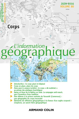 Emprunter L'information géographique N° 80, juin 2016 : Corps livre