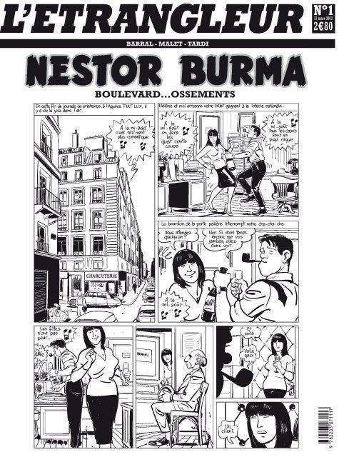 Emprunter L'Etrangleur N° 1 13 Mars 2013 : Nestor Burma. Boulevard... ossements livre