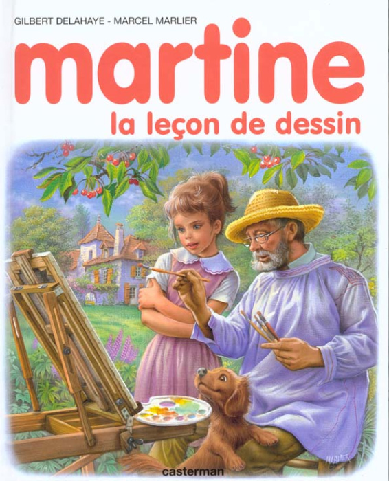 Emprunter Martine, la leçon de dessin livre