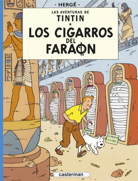 Emprunter TINTIN - T04 - LES CIGARES DU PHARAON - EN OCCITAN livre