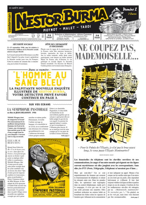 Emprunter Nestor Burma N° 2 : L'homme au sang bleu livre