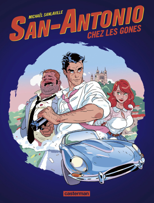 Emprunter San Antonio chez les gones livre