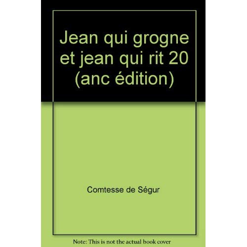 Emprunter JEAN QUI GROGNE JEAN RIT livre