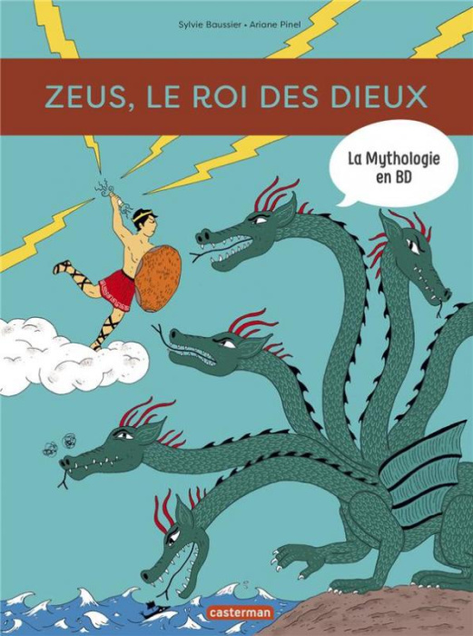 Emprunter La mythologie en BD : Zeus, le roi des dieux livre