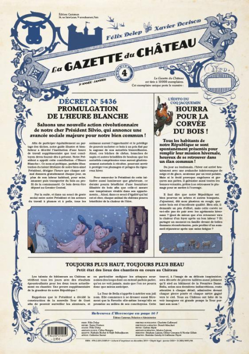 Emprunter Le Château des animaux : La gazette du Château N° 4 livre