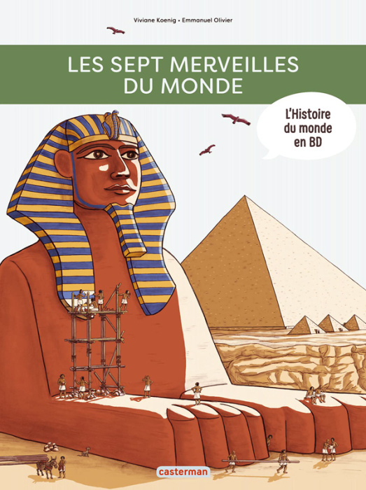 Emprunter L'Histoire du monde en BD : Les Sept Merveilles du monde livre