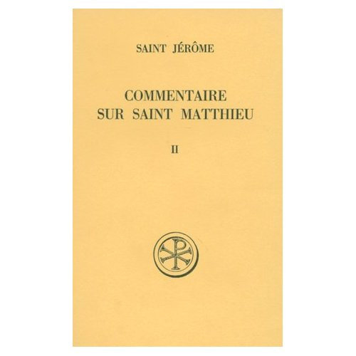 Emprunter COMMENTAIRE SUR SAINT MATTHIEU. Tome 2, Livres 3 et 4, Edition bilingue français-latin livre