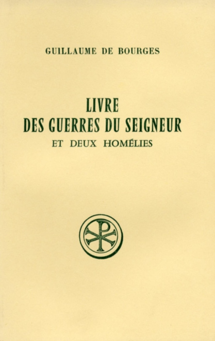Emprunter LIVRE DES GUERRES DU SEIGNEUR ET DEUX HOMELIES. Edition bilingue français-latin livre