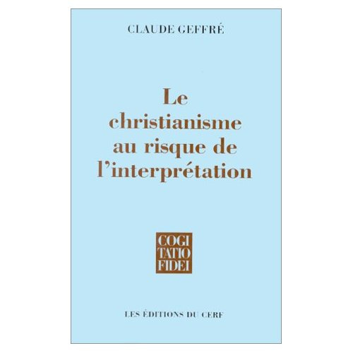 Emprunter Le Christianisme au risque de l'interprétation livre