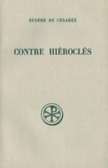Emprunter CONTRE HIEROCLES. Edition bilingue français-grec livre