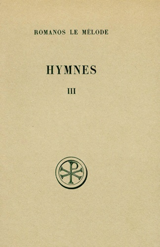 Emprunter HYMNES. Tome 3, Nouveau Testament, chapitre 21 à 31, Edition bilingue français-grec livre