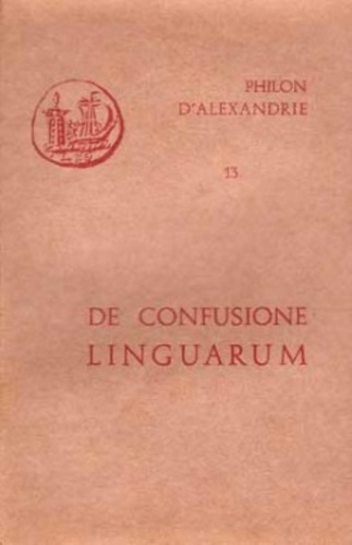 Emprunter DE CONFUSIONE LING livre