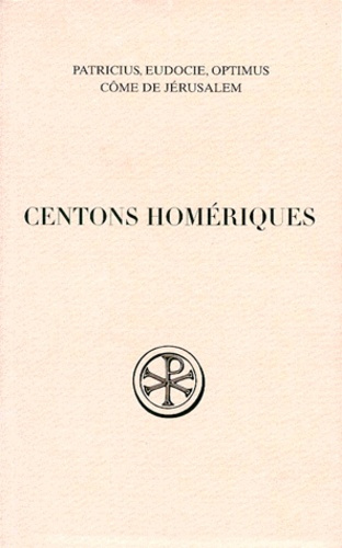 Emprunter Centons homériques livre