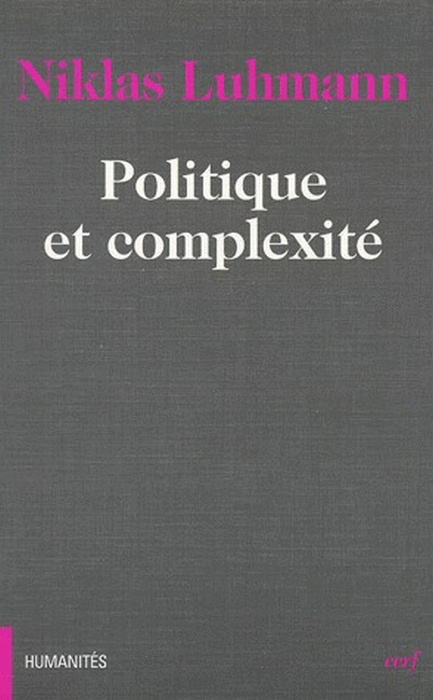 Emprunter Politique et complexité. Les contributions de la théorie générale des sytèmes livre