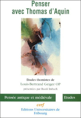 Emprunter Penser avec Thomas d'Aquin livre