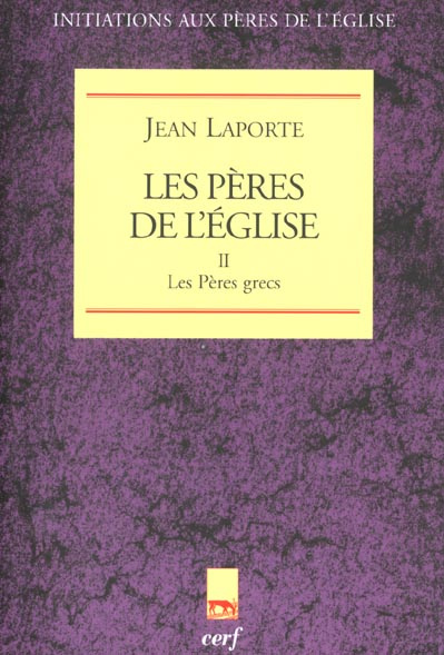 Emprunter Les Pères de l'Eglise. Tome 2 : Les Pères grecs livre