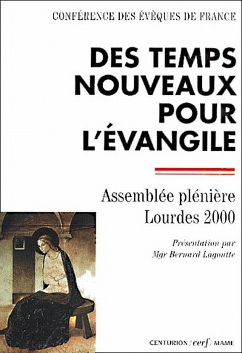 Emprunter Des temps nouveaux pour l'Evangile. Assemblée plénière des évêques de France, Lourdes, 4-10 novembre livre
